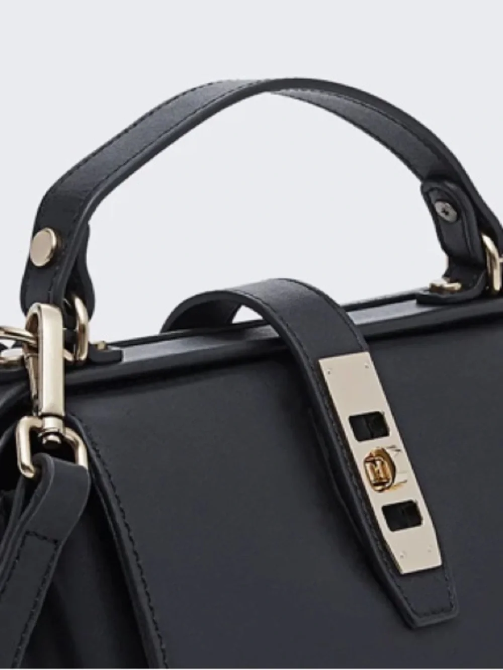 ❤️ BOLVAINT  ELOISE NOIR CLASPED BAG